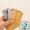 Kids Socks Baby socks terry winter thickening warm combed cotton cartoon accessories baby socks cute radish newborn socks R231204