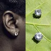 Stud Mode Geen Piercing Hoge Kwaliteit Zirkoon Magnetische Earing Voor Vrouwen Mannen Kinderen Gat Kristal Oorstekers Sieraden Magneet Earring2208