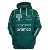 Men's Hoodies Sweatshirts 2023 new F1 racing car Aston Martin n 14 Fernando Alonso fan sweater hoodie outdoor extreme sports jacket