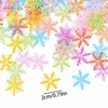 Party Decoratie 1 Pack 2 Cm Glitter Kerst Sneeuwvlokken Confetti Tafeldecoraties Voor Huis Jaar Decor Levert Navidad 2023