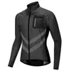 Cycling Jackets Men Cycling Windbreaker Long Jersey Lightweight Windproof Jacket Water Repellent Bicycle Road Bike Clothing 231204