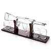 Narzędzia barowe eleganckie kieliszki w kształcie pistoletu kieliszki do wina kreatywne wysokie butelki borokrzemowe stojaki na butelki do butelek