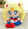 Kawaii marin lune jouets en peluche Tsukino Usagi mignon Girly coeur en peluche Anime poupées cadeaux maison chambre décoration