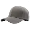 Casquettes de Baseball Hommes Femmes 6 Panneau Plaine Casquette de Baseball Réglable Solide Sergé Chapeaux Orange Rouge Bleu Noir Gris Marron