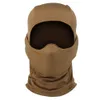 Casquettes de cyclisme Masques Tactique Silicone Masque Tête Capot Extérieur Demi-Visage Doux Respirant Équitation Coupe-Vent Crème Solaire Airsoft Chasse Chapeaux Couverture 231204