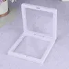 Jewelry Pouches Suspended Display Box Floating Holder Clear Frame Storage Case Headbands Earrings Organizer