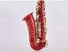 Nouveauté A-992 Saxophone Alto Eb Instrument de musique série rouge mat saxophone Alto avec embout expédition