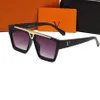 2023 Designer Luxe Louiseities Viutonities Zonnebril Voor Vrouwen En Mannen Evidence Stijl Anti-Ultraviolet Retro Plaat Vierkant Full Frame Brillen