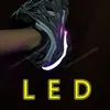 Luxury Track LED 3.0 Designer Mens Shoes Womens Sneakers Platform Trainers Triple Black Black Blue Orange Purple Yellow Green Tess.S. Gomma spår ledde Tenis Scarpe