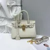 Genuine Leather Bags Mini Layer Cowhide Small for Women 2023 New Fashion Versatile Togo Litchi Pattern Leather Handbag