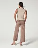 Women's Pants Women Stretch Twill Cropped Wide Leg Plus Size 2023 Fashion Summer Causal Button Y2k Daily Party Work OOTD