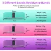 Yoga Stripes Fabric Resistance Hip Booty Bands Glute Thigh Elastic Workout Squat Circle Stretch Fitness Strips Loops Gym Equipment 231104