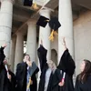 Cappelli da festa Cappellini da laurea neri per adulti Cappello da laurea per studenti Congratulazioni Decorazioni per feste di laurea 231204