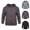 Vestes pour hommes automne et hiver coupe-vent en plein air alpinisme manteau de charge solide veste décontractée simple coupe-vent style britannique