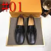 40 모델 새로운 흑인 디자이너 로퍼 남성 플록 신발 사업 브라운 통기성 슬립 온 솔리드 신발 수제 무료 배송 크기 38-47
