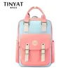 Mochilas escolares femininas para laptop de 15 polegadas, mochilas escolares para meninas, mochilas escolares para adolescentes, mochilas de viagem rosa 201118275j