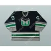 Personnalisé BRENDAN SHANAHAN WHALERS 94 JERSEY DE HOCKEY NOUVEAU Top cousu S-M-L-XL-XXL-3XL-4XL-5XL-6XL