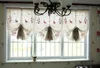 Cortina de natal veados cortinas ornamento porta francesa decoração café cortina cozinha 231202