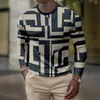 Suéteres para hombres Patchwork de punto Hombres Casual Sudaderas con cuello redondo Jerséis cálidos Jerseys de manga larga Jerséis Ropa interior térmica Tops