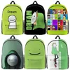 Mochila crianças sonho merch 3d impressão mochilas estudantes smp mochilas meninos meninas dos desenhos animados mochila adulto bagpack crianças bookbags2458