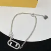 Micro intarsi Crysta Braccialetti da donna Bracciale con diamanti alla moda Bracciale in ottone con incisione F Iniziali Bracciale scavato Europa America Sty242i