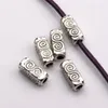 100Pcs Antique silver Alloy Swirl Rectangle Tube Spacers Beads 4 5mmx10 5mmx4 5mm For Jewelry Making Bracelet Necklace DIY Accesso227x
