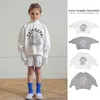 Sets Girls Jacket 2023 Winter Cartoon Fashion Children Jumper Cotton Cute Korean Version Of The Girl Children's Clothing 231204