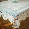 Chemin de Table en tissu crocheté à la main, nappe en coton Beige en dentelle au Crochet, plusieurs tailles disponibles 231202