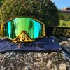 Açık Gözlük Motokros Altın Gözlük Bisiklet Mx ATV Motosiklet Kask Gözlükleri Off-Road Binicilik Goggles Dirt Bike Gear Moto Gözlük 231204