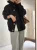 Damen Strick Koreanische Mode Strickjacke Frauen Herbst Winter Rollkragenpullover Mäntel Top Vintage Lose Weibliche Outwear Streetwear Kleidung