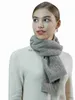 Écharpes LONGMCashmeres foulards pour dames nouvelles femmes tricotées châles enveloppants 100% laine mérinos hiver hommes Scraf chaud automne luxe silencieux J231204