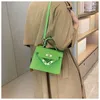 Shoulder Bags Autumn And Winter Styles Fashion Solid Color PU Versatile Women's Single Backpack Pinkycolor Lock Catch Handbag