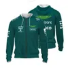 Sudaderas con capucha para hombre Sudaderas 2023 nuevo coche de carreras de F1 Aston Martin n 14 Fernando Alonso suéter con capucha chaqueta de deportes extremos al aire libre