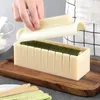 Sushi Tools 10PcsSet DIY Maker Equipment Kit Japanese Rice Ball Roller Cake Roll Making Multifunctional Mould Kitchen Gagdets 231204