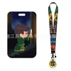 Venta al por mayor 50 set Cartoon Magic School PVC Tarjeta Cubierta Estudiante Campus Colgando Cuello Bolsa Teléfono celular Correas Charms Titular Lanyard ID Titulares de tarjetas Llavero Regalo 2023