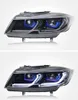 BMW 3 E90/E91 2005-2012スプーンスタイリングLEDデイタイムライトデュアルプロジェクターDRL CAR ACCESORIOS修正のためのカーヘッドライト