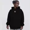 Neue, hochwertige, trendige High-Street-Marke FOG Three Vertical Bars ESSENTIALS Double Thread Velvet Hooded SweaterA6