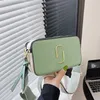 Einzelhandel Women Taschen Neue 2022 Kontrastfarbe kleiner Quadratbeutel Trendbrief Single Schulter Messenger Bag278d