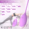 Sex Toy Massager Kegal Ball Vibrator Women Toys Remote Control Virating Eggs Clit Stimulator Muscle Tighten Exercise Vaginal