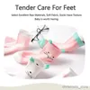 Chaussettes pour enfants 5 paires de chaussettes de bébé de bande dessinée chat mignon animal coton doux tricot bébé fille enfants garçon nouveau-né garçons chaussettes pour enfants pour 0-6 ans R231204