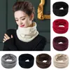 Bandanas Skiing Cycling Windproof Outdoor Neck Balaclava Face Bandana Mask Collar Scarves Cover Warmer Knitted Scarf