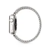 Pulseira de metal elástica para apple watch ultra 49mm 8 7 45mm 41mm pulseira de aço inoxidável para iwatch 6 5 4 3 se 44mm 42mm 40mm