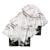 Abbigliamento etnico da 3 a 14 anni Kimono per bambini Costumi tradizionali giapponesi Ragazzi Ragazza Stampa floreale Haori Giacca cardigan Abbigliamento da spiaggia per bambini