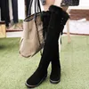 Boots Warm Snow Boot 2023 Winter Shoes Suede Over the Knee High Ladies Fashion Casual Fur Plush Long Female 231204
