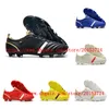 Mens Soccer shoes ADIPURE FG cleats Mens Football Boots Leather Trainers sports