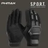 Sports Gloves PHMAX Outdoor Tactical Ski Winter Warm Windproof Waterproof TouchScreen Fleece Nonslip Cycling Glove 231202