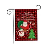 Christmas Garden flag courtyard Celebrate Merry Christmas happy holiday snow Flags welcome snowman truck yard Banner P155