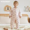 Sacos de dormir Saco de dormir para bebé 2.5Tog para niños de 1 a 4 años Ropa de cama para bebé de invierno Cremallera de 3 vías Niños pequeños juegan en la habitación Saco de dormir Pierna dividida 231204