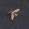 Pins Brooches fashion exquisite cute animal insect bee men and girls lapel brooch badge brooch jewelry wholesale 231202