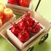 Party Decoration 100 Pcs Imitation Pomegranate Artificial Decor Home Accessories Props Fruit Layout Scene Foam Fake Fruits Model